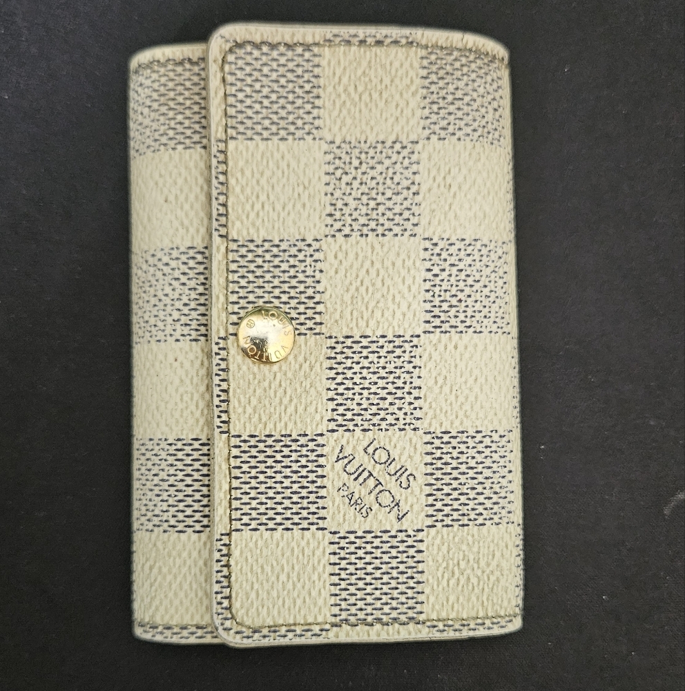 Louis Vuitton Damier Azur Key Holder